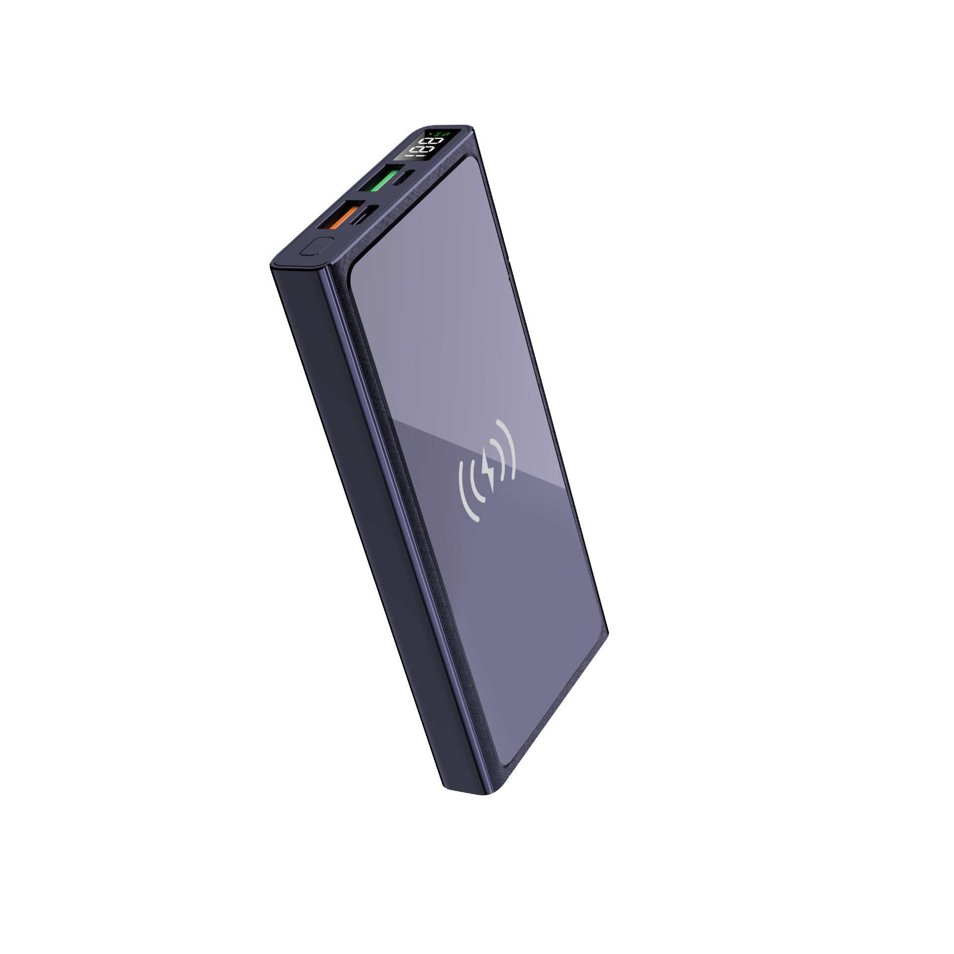 Power Bank - Two-way Fast Charging Large Capacity Wireless Power Bank Mobile Power Supply