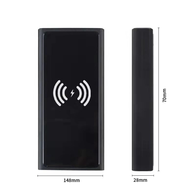 Power Bank - Two-way Fast Charging Large Capacity Wireless Power Bank Mobile Power Supply