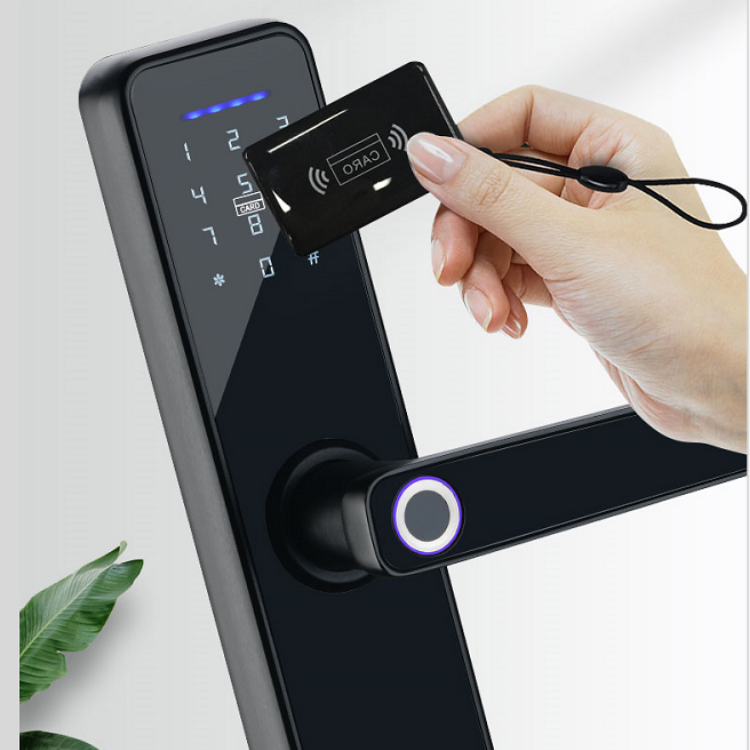 Smart Mortise Door Lock - Fingerprint, Password, Mechanical Key, Card, APP, Bluetooth/WiFi  - SL20