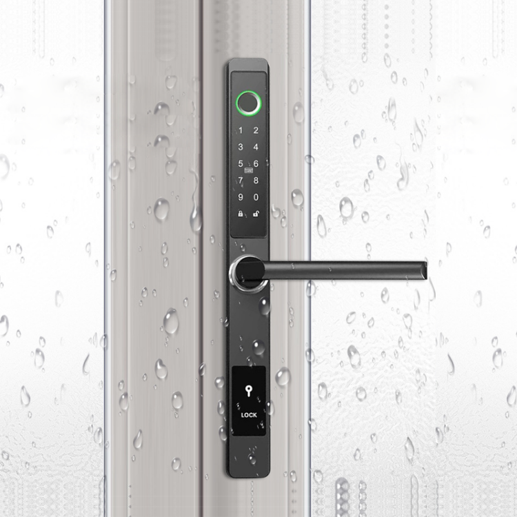 Smart Mortise Door Lock Waterproof - Fingerprint, Password, Mechanical Key, Card, APP, Bluetooth/WiFi  - SL22