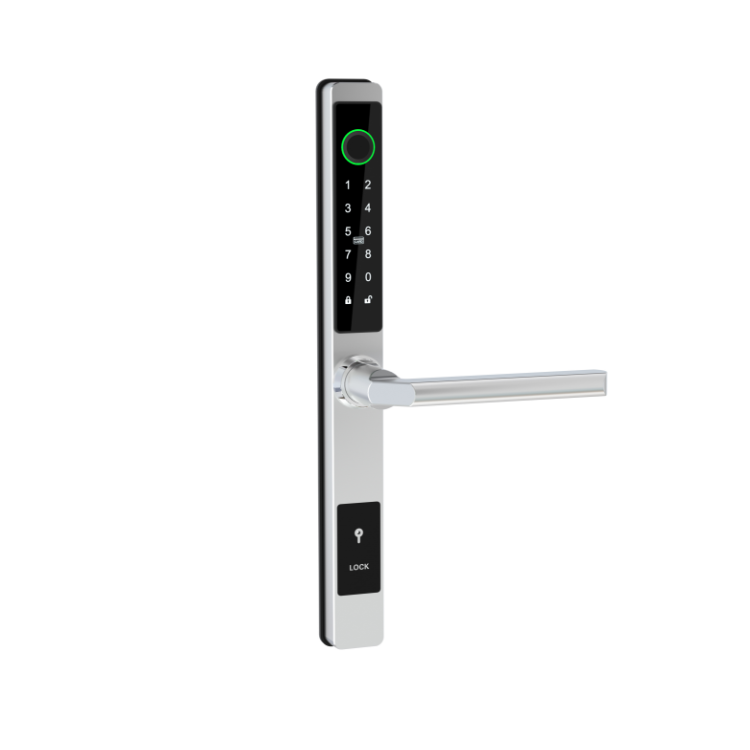 Smart Mortise Door Lock Waterproof - Fingerprint, Password, Mechanical Key, Card, APP, Bluetooth/WiFi  - SL22