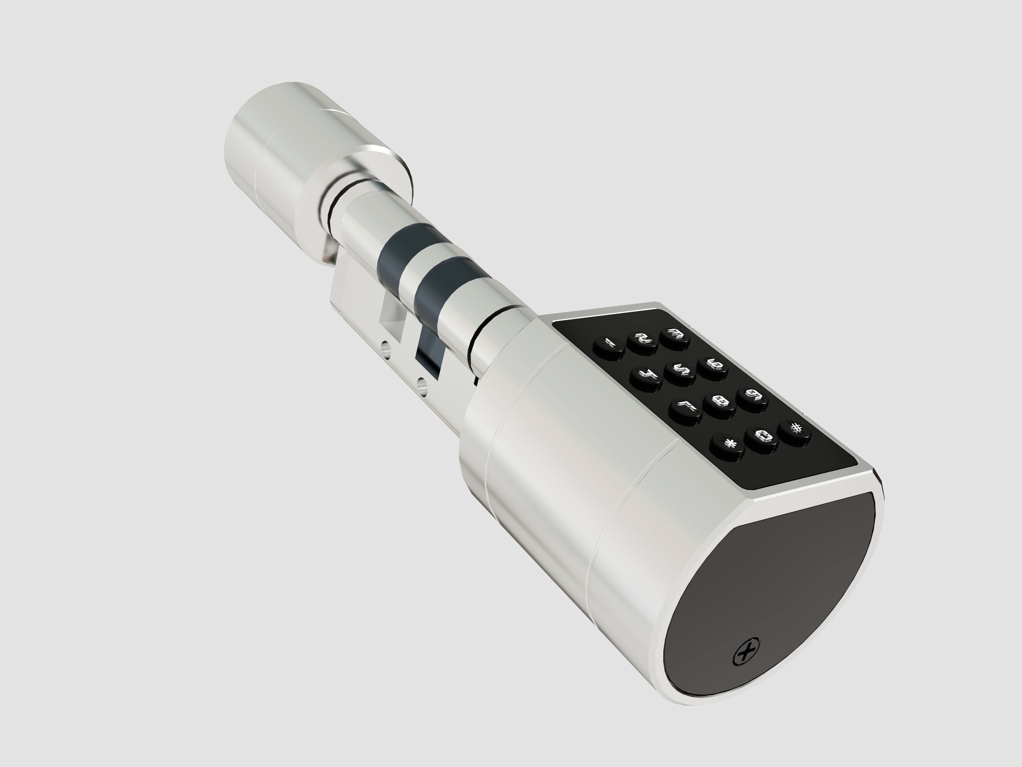 Smart Cylinder Lock, Waterproof - Fingerprint/Password/Card/Mechanical Key/APP,  Smart Cylinder Lock - SL32