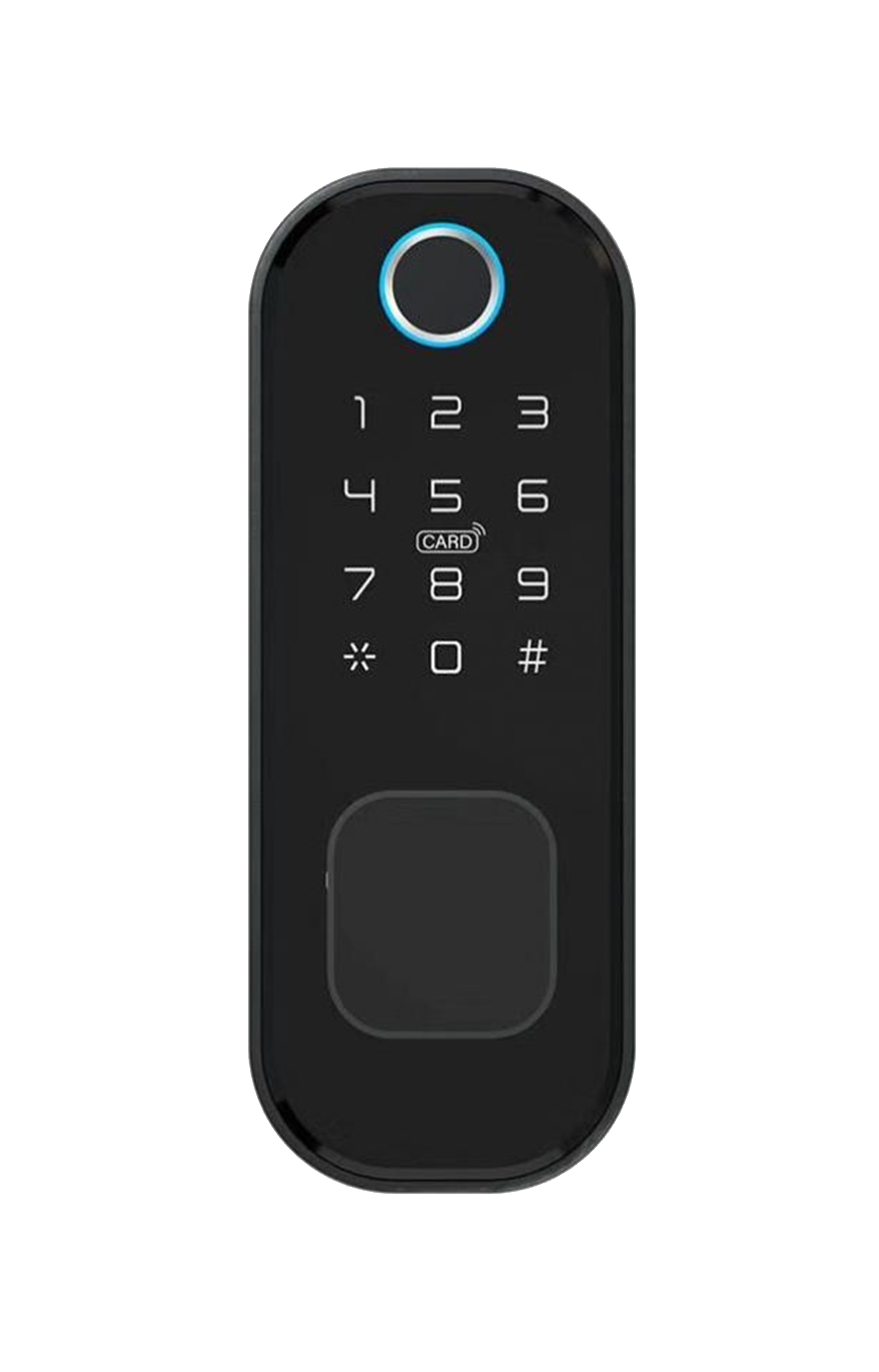 Smart Rim Lock  - Fingerprint Passcode Bluetooth/WiFi Smart Door Lock - SL9