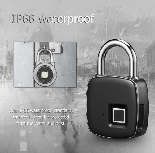 Smart Padlock - Fingerprint Smart Padlock TAPL10