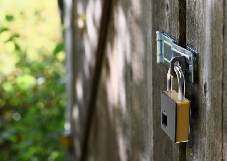 Smart Padlock -  App, Physical Key  TAPL15