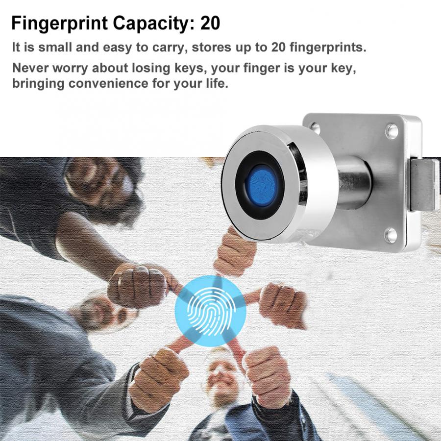 Smart Cabinent Lock - Fingerprint Cabinet Lock  TACL11