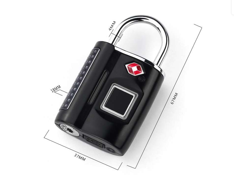 Smart Padlock - Fingerprint Bluetooth App Smart Padlock  TAPL13