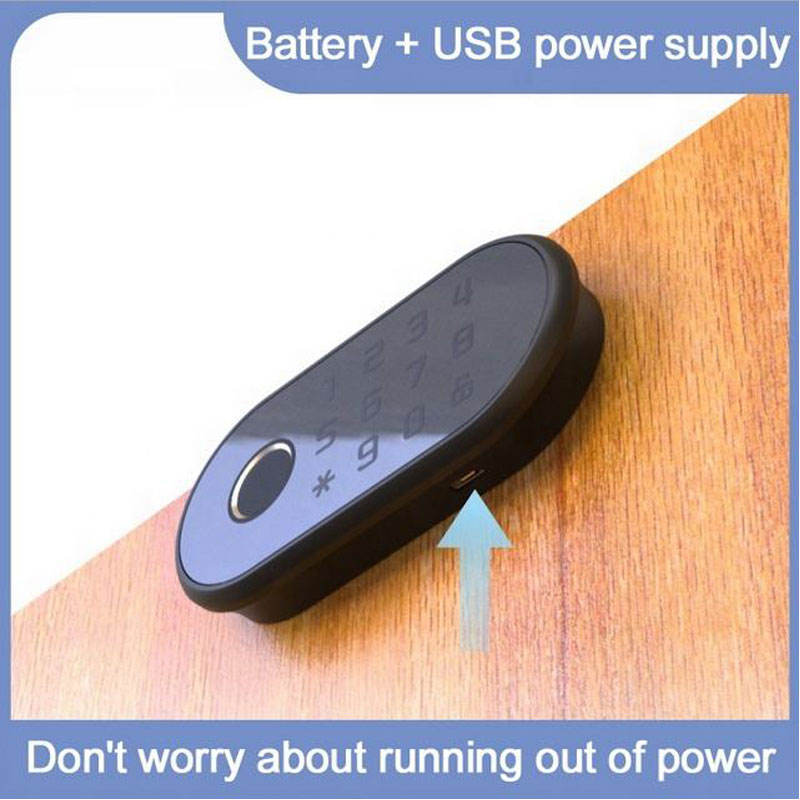 Smart Cabinet Lock - Passcode Fingerprint Cabinet Lock  TACL32